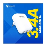 Bell - USB 3.4A Travel Charger - White