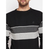 Lycos - Black Acrylic Men's Pullover Sweater ( Pack of 1 ) - None