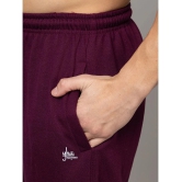 YHA Purple Fleece Mens Trackpants ( Pack of 1 ) - None