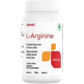 GNC L-Arginine 1000 mg - 90 Caplets 90 no.s Capsule