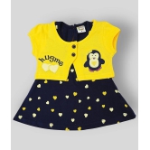 NammaBaby - Yellow Cotton Blend Baby Girls Dress ( Pack of 1 ) - None