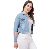 FUNDAY FASHION Women's Denim Blend Standard Length Jacket