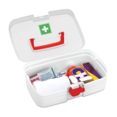 Milton First Aid Box, Set of 1-White BPA Free-Only Box