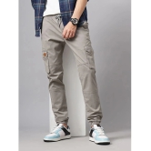 Paul Street Slim Flat Mens Cargos - Grey ( Pack of 1 ) - None