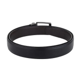 samtroh - Black PU Mens Reversible Belt ( Pack of 1 ) - None