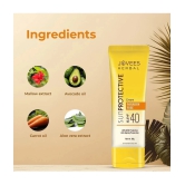 Jovees Herbal Sun Protective SPF 40 Sunscreen Cream |For Normal to Dry Skin 50g (Pack of 2)