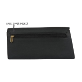 Baggit Faux Leather Black Womens Regular Wallet ( Pack of 1 ) - Black