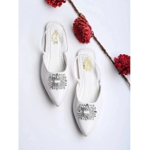 Shoetopia - White Womens Flats - None