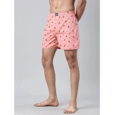 Joven Peach Cotton Mens Boxer- ( Pack of 2 ) - None