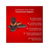 Dr.Ortho Slippers Brown Womens Massage Flip Flop - None