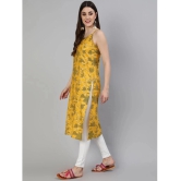 Antaran - Yellow Cotton Womens Straight Kurti ( Pack of 1 ) - None