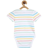 MINI KLUB Pack of 3 Baby Girls Cotton Bodysuit ( Multi Color ) - None