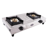 Prestige Star Stainless Steel LP Gas Stove (2 Burners)