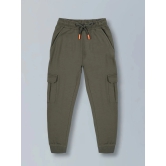 PLUM TREE Green Cotton Boys Trackpant ( Pack of 1 ) - None