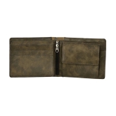 GEEO Brown Faux Leather Mens Regular Wallet ( Pack of 1 ) - Brown