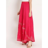 Embellished Flared Maxi Skirt