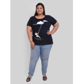 Neo Garments - Navy Blue Cotton Regular Fit Womens T-Shirt ( Pack of 1 ) - 7XL