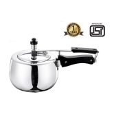 Goodflame Handi 3 Ltr. Pressure Cooker(Induction Base,Silver)