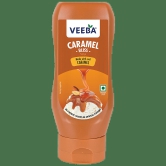 Veeba Caramel Bliss Syrup - No Synthetic Colours & Artificial Flavours, 380 G