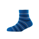 Men Pack Of 2 Striped Cotton Ankle Length Socks