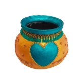 Designer Wedding Kalash |  Lota for Wedding | Haldi Kumkum Pot | Pooja Thali Decoration (Single Piece)