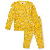 Boys Cotton Sleepwear Full Sleeves Tshirt and Pyjama Set - None