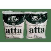 FPO Kisan Naturals High Fiber Chakki Fresh Atta - 5 Kg