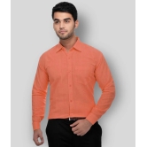 DESHBANDHU DBK - Orange Cotton Regular Fit Mens Formal Shirt (Pack of 1) - None