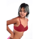 Women Hug Padded Bra Maroon