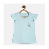 MINI KLUB Pack of 1 Girls 100% Cotton Top ( Green ) - None