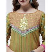 Pannkh - Multicolor Viscose Womens Straight Kurti ( Pack of 1 ) - None