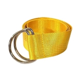 Livosorb Yellow Nylon Casual Belt - Free Size