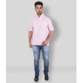 DESHBANDHU DBK - Pink Cotton Mens Regular Kurta ( Pack of 1 ) - None