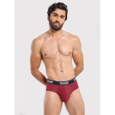 Fuaark Modal Mens Briefs ( Maroon ) FUSMBr - None