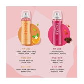 Secret Temptation Travel Pack with Pink, Romance, Mystery, and Passion Deodorant for Women, Pack of 4 (50ml each)|Long Lasting Mini Deodorant Convenient and Stylish On-the-Go Fragrance Set