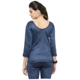 Uzarus Cotton Blend Topwear - Navy - L