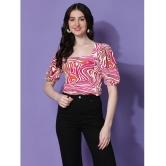 Sheetal associates - Pink Polyester Women's Regular Top ( Pack of 1 ) - None