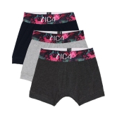 IC4 Boy's Fashion Trunk Combo Pack of 3 - None