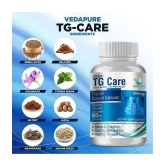 Vedapure Natural TG Care Thyroid Support Supplement For Men And Women's Health- 60 Capsules (Pack of 1)