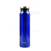 Femora Thermosteel Vacuum Stainless Steel Bottle - 750 ML, Blue, 12 hrs HOT and Cold