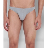 La Intimo - Grey Melange Modal Mens Thongs ( Pack of 1 ) - L