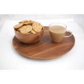 Agri Club Roasted Tea Time Puri, 350 gm