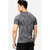 Fuaark - Charcoal Polyester Slim Fit Mens Sports T-Shirt ( Pack of 1 ) - None