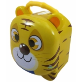 FunBlast Tiger Coin Box for Kids with Lock and Key â?? Cartoon Toy Money Bank for Kids Piggy Saving Box for Girls, Boys, Birthday Return Gift for Children (Yellow)