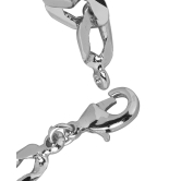 Villain Rhodium Plated Silver Bracelet