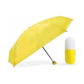 SHARUJA Ultra Lights and Small Capsule Umbrella with Cute Capsule Case Waterproo Multi Umbrella - Multi