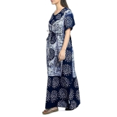 Ukal Cotton Regular Printed Round Neck Floor Length Nighty Night Gown Maxi