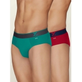 XYXX - Multicolor Cotton Mens Briefs ( Pack of 2 ) - None