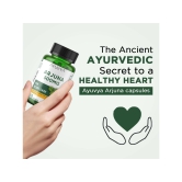 Ayuvya Arjuna Capsules || 500mg Bark Extract, Arjun Ki Chaal Powder - Heart Health Supplement for Cholesterol & Blood Pressure Management, 60 Capsules