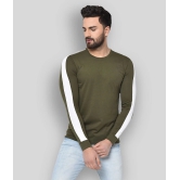 Glito - Green Cotton Blend Regular Fit Mens T-Shirt ( Pack of 1 ) - None